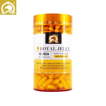 NewZealand Zlato Kiwi Royal Jelly Kapsule Zdravie, Wellness Produkty Stravy Imunitu, Proteínov, Lipidov, Hormóny 10-HDA