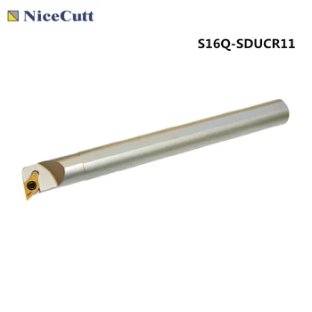 Nicecutt S16Q-SDUCR11 Sústružnícke Nástroje Interných Otočením Držiaka Nástroja Pre Karbidu Sústruženie Vložiť DCMT Čepeľ инструменты