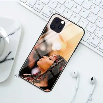 Nicki Minaj Moja Kráľovná púzdra Pre iPhone 11 Pro X XS XR Max 7 8 6 6 Plus SE 2020 Späť Tvrdeného Skla Kryt Telefónu Coque