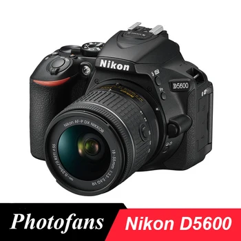Nikon D5600 DSLR Fotoaparát s AF-S 18-55mm VR Objektív (Nové)