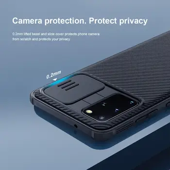 NILLKIN CamShield Pro puzdro Pre Samsung Galaxy S20+ posuňte kryt pre kameru ochranu pre Galaxy S20 plus 5G prípade zadný kryt