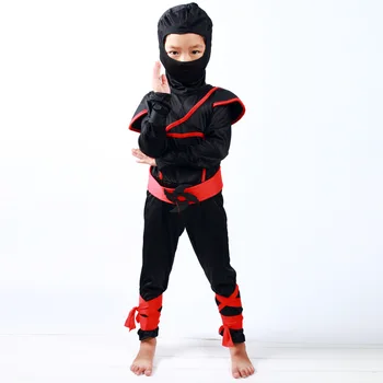 Ninja Ninjago Cosplay Kostým Chlapci Oblečenie Sady Deti Oblečenie Sviatok Vianočný Maškarný Party Šaty, Obleky S Šípky Dýku