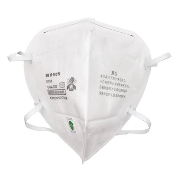 NIOSH N95 3M Maska 9010 9010CN Jednorazové Individuálne balenie pleťové Masky hlavový most pre Dospelých Respirátor KN95 PM2.5 Anti-fog Mascarilla