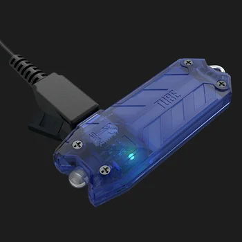 NITECORE TRUBICE USB Nabíjateľné mini blesk, Vysoko výkonné LED max 45 lumen mini svetlo s integrovanou Li-ion batéria