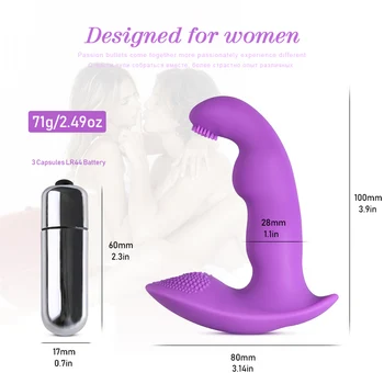 Nohavičky Dildo Vibrátory Pre Ženy 10 Rýchlosť Vrecku Neviditeľné Vaginálne Masér Klitoris Stimulácia G-Spot Vibrátor Sexuálne Hračky Pre Ženy