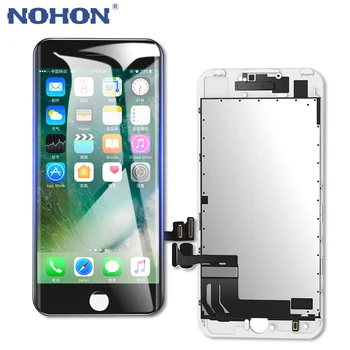NOHON HD LCD Displej AAAA pre iPhone 6 6 7 Nahradenie 3D Dotyk Digitalizátorom. Montáž Mobilný Telefón, Lcd Dotykový Displej