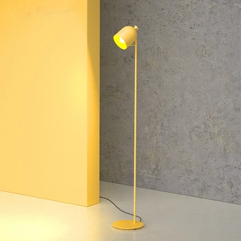 Nordic Macaroon Poschodí Lampy, Obývacia Izba dekorácie svetlá domov moderné Led Osvetlenie Spálne Podlahové Svetlo nočné Stojace Lampy