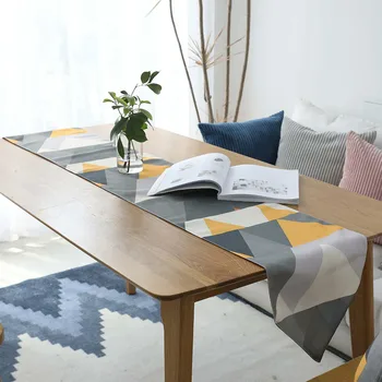 Nordic Nepremokavé Stôl Runner Moderné Stolové Prestieranie Dekorácie Stopy na stole