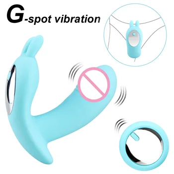 Nositeľné Motýľ Dildo Vibrátor Bezdrôtové Diaľkové Ovládanie Sexuálne Hračky pre Ženy Masturbato Stimulátor Klitorisu Dospelých VibratorWearab