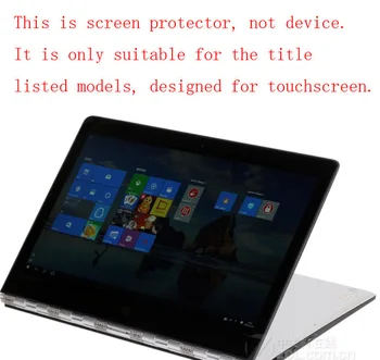 Notebook Anti-Glare Matné/Číre Obrazovky chrániče kryt Pre Lenovo Yoga 900 13/Jogy 900-13 13,3-palcový dotykový displej