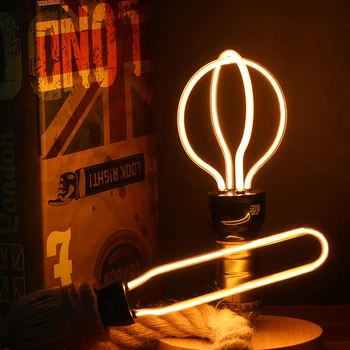 Novedades 2020 Novinka Lampa Neónový nápis Nočné Svetlo LED Žiarovka E27 220V 5W 8W 220V Izba Svadobné Dekorácie, Osvetlenie, Vianočná Výzdoba