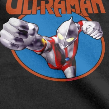 Novinka Ultraman Japonské Anime T-Shirt pre Mužov Bavlnené Tričká Rider Hrdina Robot Kaiju Krátke Sleeve Tee Tričko 6XL Oblečenie