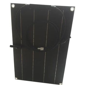 Novo Black ETFE flexibilný solárny panel solárne 20w solárne panely ETFE Povlak nabíjačka 12V solárne batérie
