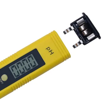 Novo Digitálny PH Meter 0.01 Vysokú Presnosť 0-14 pH Rozsah Merania Kvality Vody Tester pre Bazén Akvárium TE889