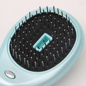 Novo Prenosné Elektrické Iónové Hairbrush Mini Ion Vibračné Vlasy, Kefa, Hrebeň Vedúci Masér CLA88