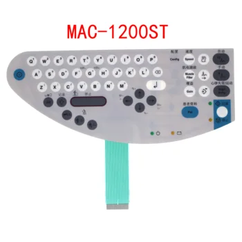 Novo Teclado Teclado de Membrana Filme Para GE MAC1200 MAC-1200ST EKG Máquina