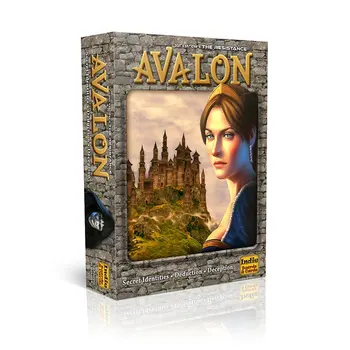 Nová stolová hra Odpor Avalon Indie Rodiny Interaktívne anglické Dosková Hra Karty detské Vzdelávacie Hračky