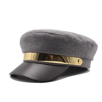Nová vlna Ženy Berets Jeseň Zima Newsboy klobúk Vintage Módy Osemhranné Bežné boina Jeseň Roku 2019 Značky dámske Čiapky