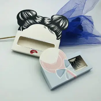 NOVÉ 100ks motýľ Balenie krabica pre rias prázdny balík Multicolor papierovej krabičke 25 mm Mihalnice DIY flash balenie box make-up