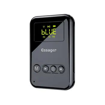 Nové 1pc Essager Bluetooth 5.0 Trasmettitore Ricevitore 3.5 Millimetri Martinetti Aux Audio Adattatore Senza Fili Za PC TV Cuffi