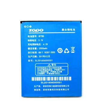 Nové 2000mAh Kvalitné Batérie Pre ZOPO 9515 C2 C3 2A 980 980+ ZP980 ZPC2 BT78S BT78T Batterie Bateria