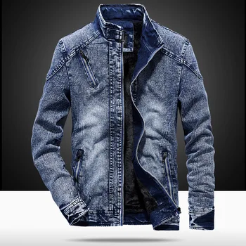 Nové 2020 prílevu bavlna pánske denim jacket obnovenie dávnych spôsoby, ako sa kultivovať jeden morálky Mládeže móda