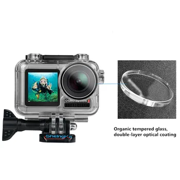 Nové 40M Vodotesné púzdro Prípade, Plávanie, Potápanie ochrany shell Box Pre DJI Osmo Akčná Športová Kamera Príslušenstvo