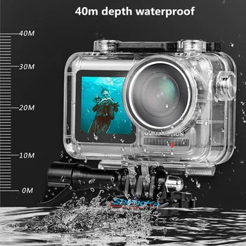 Nové 40M Vodotesné púzdro Prípade, Plávanie, Potápanie ochrany shell Box Pre DJI Osmo Akčná Športová Kamera Príslušenstvo
