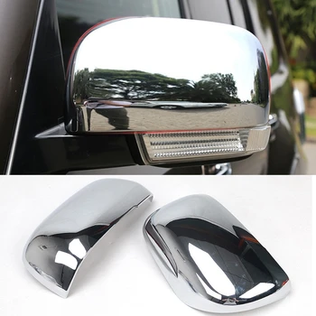NOVÉ-ABS Chrome Bočné Zrkadlo Dekoratívne Kryty Trim na Mitsubishi Pajero 2007-2019