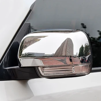 NOVÉ-ABS Chrome Bočné Zrkadlo Dekoratívne Kryty Trim na Mitsubishi Pajero 2007-2019