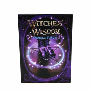 Nové anglické čarodejnice múdrosť oracle karty paluby tajomné tarot karty, poradenstvo -veštenie osudu, bohatstvo kartová hra