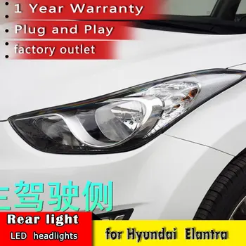 Nové Auto Svetlometu Objektív 2012 2013 2016 Pre Hyundai Elantra Svetlomet Objektív Auto, Náhradné Auto Shell Kryt