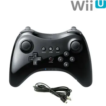 Nové Bezdrôtové Bluetooth Herný ovládač Pre Wii U Pro Controller USB Klasický Duálny Analógový Ovládač Pre Wii U Gamepad Pre Wii U Pro