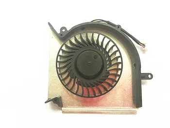 Nové CPU GPU ventilátor pre MSI GE63VR MS-16P1 GE73VR MS-17C1 Chladiaci ventilátor chladiča PAAD060105SL N417 N418 N383 N384