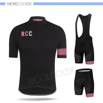 Nové Cyklistické Oblečenie Muž Krátky Rukáv Jersey Nastaviť 2020 Rcc Vlastné Cestnej Bike Školenia Nosiť Maillot Ropa Ciclismo Hombre Priedušná