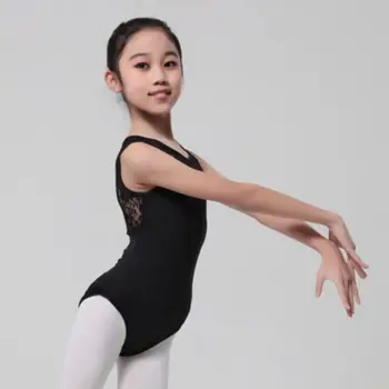 Nové Deti, Dievčatá Tanec Balet Tutu Šaty, Kostým Bez Rukávov Čipky Gymnastika Trikot Korčuľovanie Úsek Kombinézu Dancewear Balet