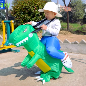 Nové Deti Nafukovacie Jednorožec Dinosaura Kostým Halloween Kostýmy pre Chlapcov, Dievčatá, Cosplay Fantasia Strany Nafukovacie Jumpsuit Oblek
