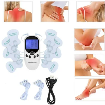 Nové Digitálne Elektrické Desiatky Akupunktúra Svalový Stimulátor Terapia na Zadnej Krku Masér celého Tela EMS Zdravotnej Starostlivosti Stroj