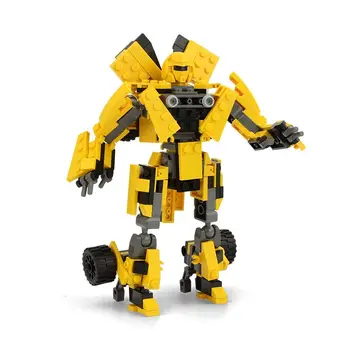 Nové Gudi 8711 Transformácie Robot Model Auta, Stavebné Bloky, Sady Deti Hračky Kompatibilný S Transformovať Robotiky