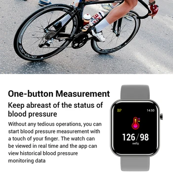 Nové inteligentné hodinky ženy muži Smart pripomienky hodinky Vodotesné sport pre iPhone Smartwatch Srdcovej frekvencie, krvného tlaku Fitness tracker