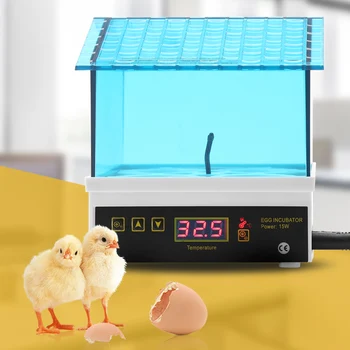 Nové Lacné Ceny Číny Digitálne Teplota Malé Brooder 4 Mini Liahne Vajcia Inkubátor Hatcher pre Kura, Kačica Vtákov Prepelica Kačica