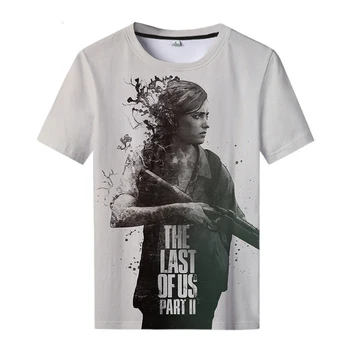 Nové Letné T-shirt Posledný z Nás: Časť II 3D Vytlačené T-shirt pánske a dámske Hru T-shirt Príležitostné Športové tričko