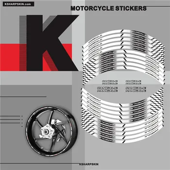 Nové Motocyklové pneumatiky Nálepky vnútorné koleso reflexné dekorácie, nálepky pre DUCATI PANICALE V4 1199 959 1299