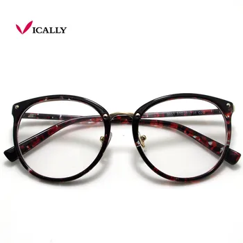 Nové módne zlaté okuliare rámy muži ženy okuliare vintage transparente okuliare značky dizajnér Obyčajný Zrkadlo Armacao De Oculos