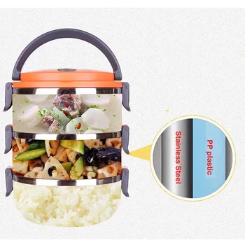 Nové Nerezové Izolácie Potravín Kontajner Japonský Prenosné Cestovné Školy Deti Dospelí Tepelnej Bento Lunch Box Sady Riadu