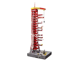 NOVÉ Nápady Série Apollo Saturn-V Spustenie Pupočnej Veža Model Stavebné Bloky Nastaviť Klasické MOC Vzdelávania Hračky pre Deti,
