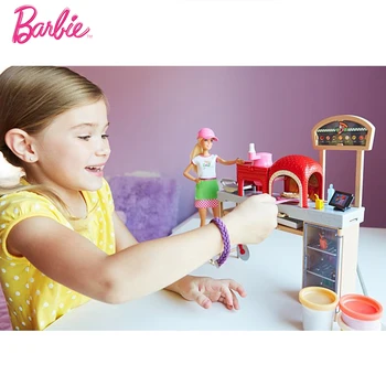 Nové Originálne Bábiky Barbie Pizzu Žarty Bábiky V Girlbrinquedos Darček Boneca GirlsToys Baby Doll Dievča, Hračky pre Deti Deti