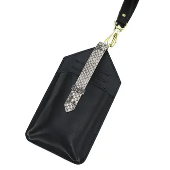 Nové originálne kožené držiaka telefónu s popruhom cez rameno držiaka karty hasp telefón, peňaženku ozdobná šnúrka na uniforme ramenný kožený telefón, peňaženku, tašku