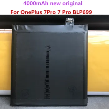 Nové Originálne Kvalitné Batérie 4000mAh Pre OnePlus 7Pro 7 Pro BLP699 Batériu Mobilného Telefónu + Bezplatné Nástroje