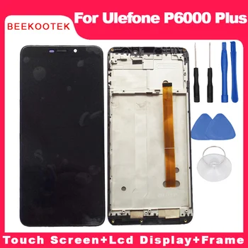 Nové Originálne Pre Ulefone P6000 Plus LCD displej a Dotyková obrazovka Digitalizátorom. displej modul príslušenstvo Náhradné Nástroje